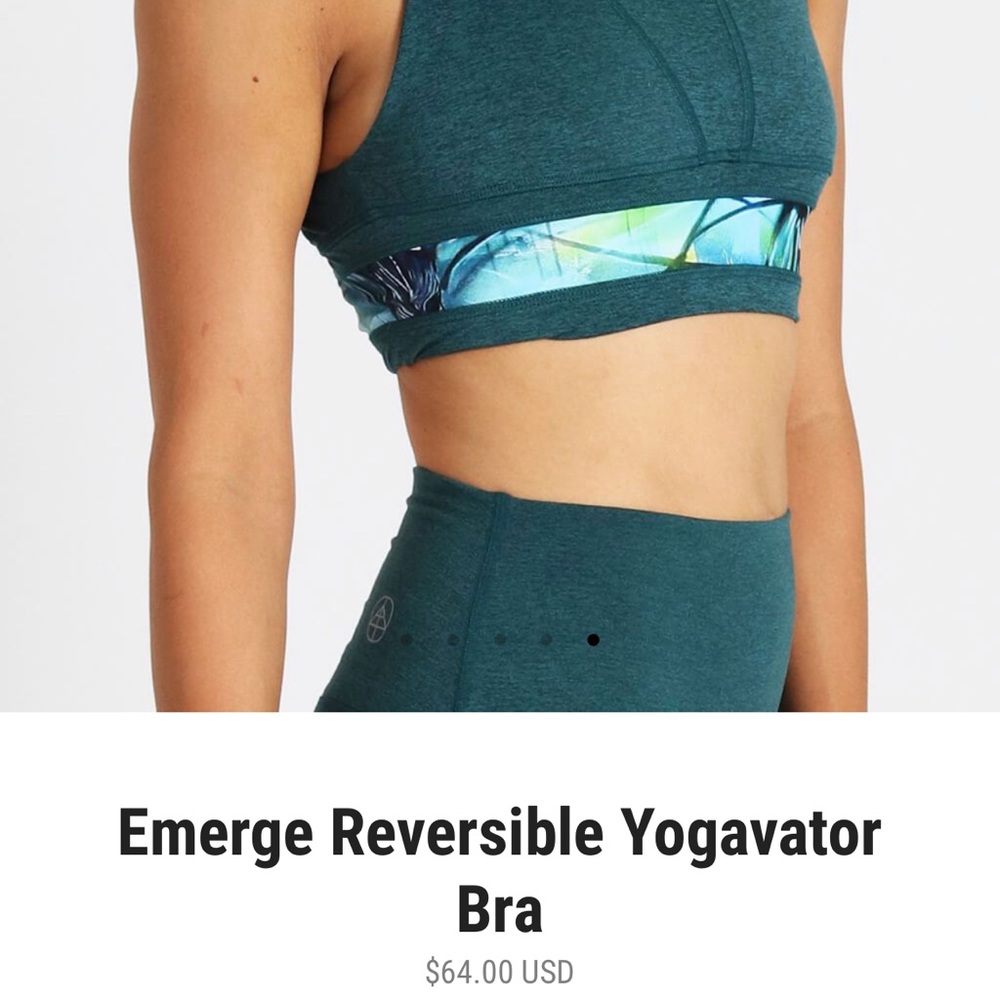Yogavated Sports Bra Sz M